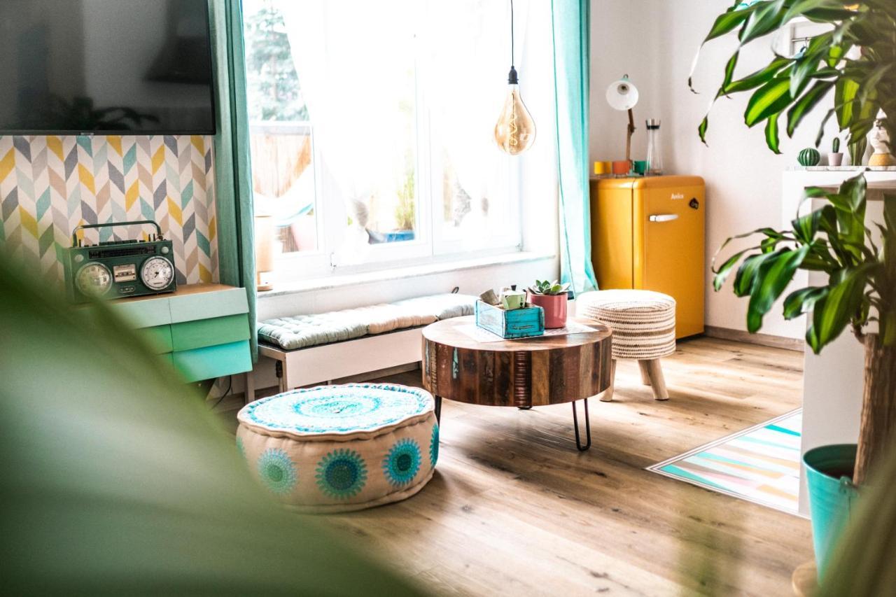Apartment The Kalifornia I Stilvoll Mit Urlaubsfeeling I Dachterrasse I Klima Karlsruhe